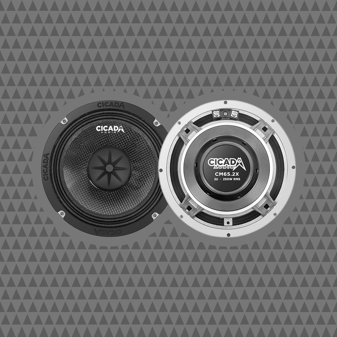 6.5″ Mid-Bass Component Speaker Kit - 2Ω