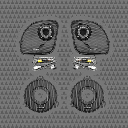 6.5″ Mid-Bass Component Speaker Kit - 2Ω