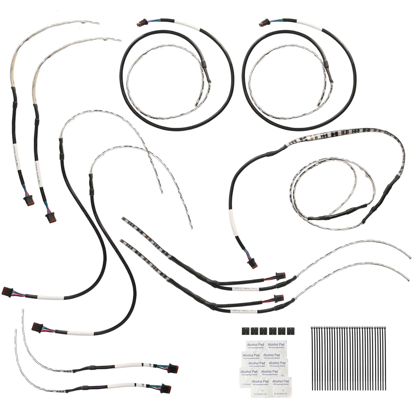 RGB 12-LED Strip Kit with Controller