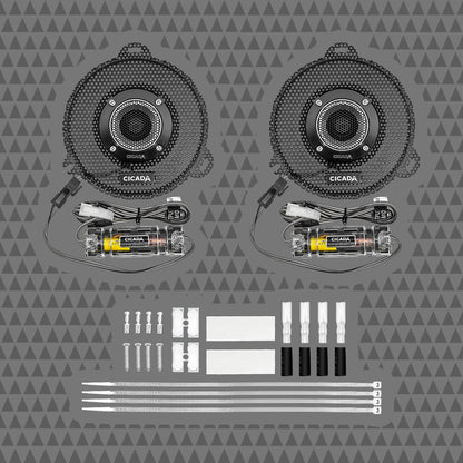 2014+ Steet Glide® Grill w/ Tweeters